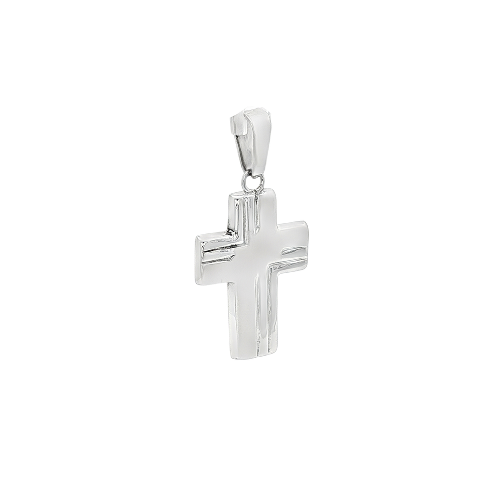 CRUZ DE ORO BLANCO