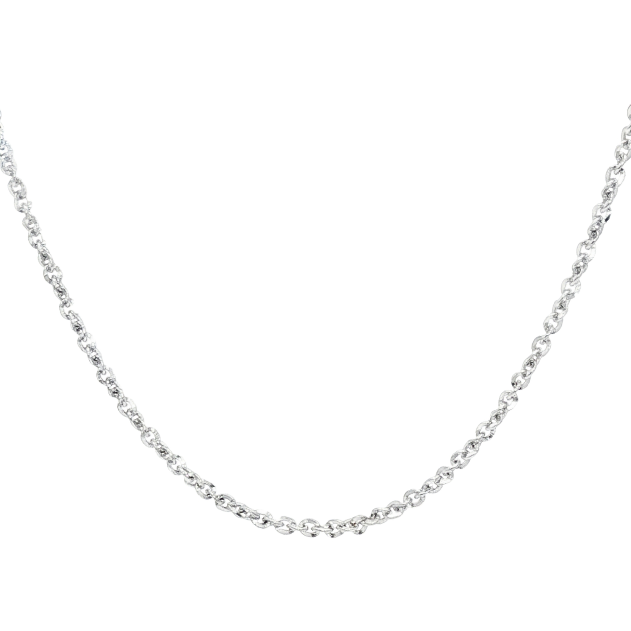 CADENA DE ORO BLANCO