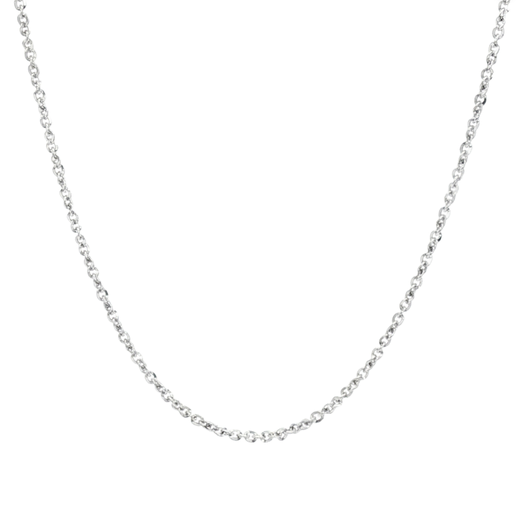 CADENA DE ORO BLANCO
