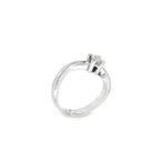 SORTIJA ORO BLANCO CON DIAMANTES