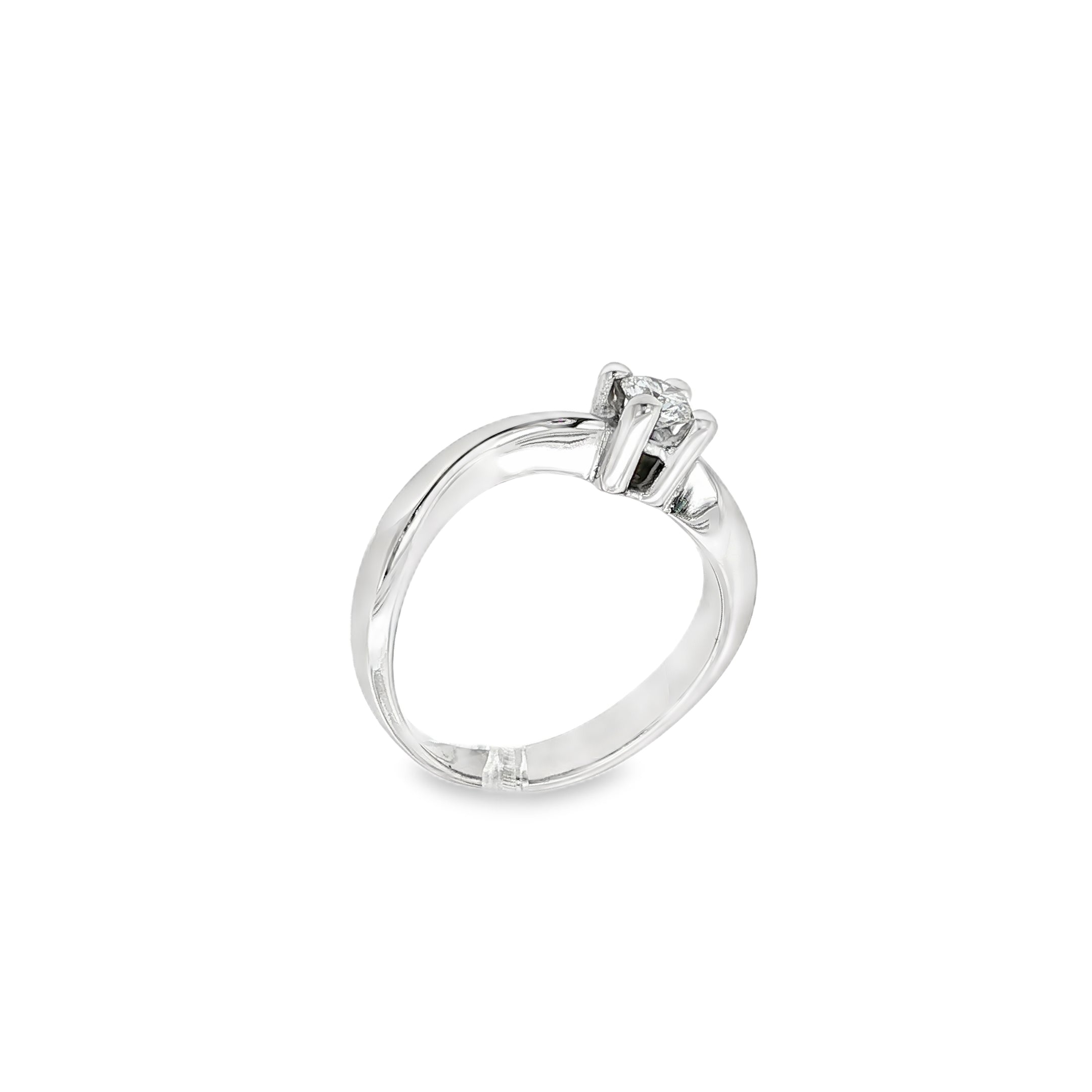 SORTIJA ORO BLANCO CON DIAMANTES