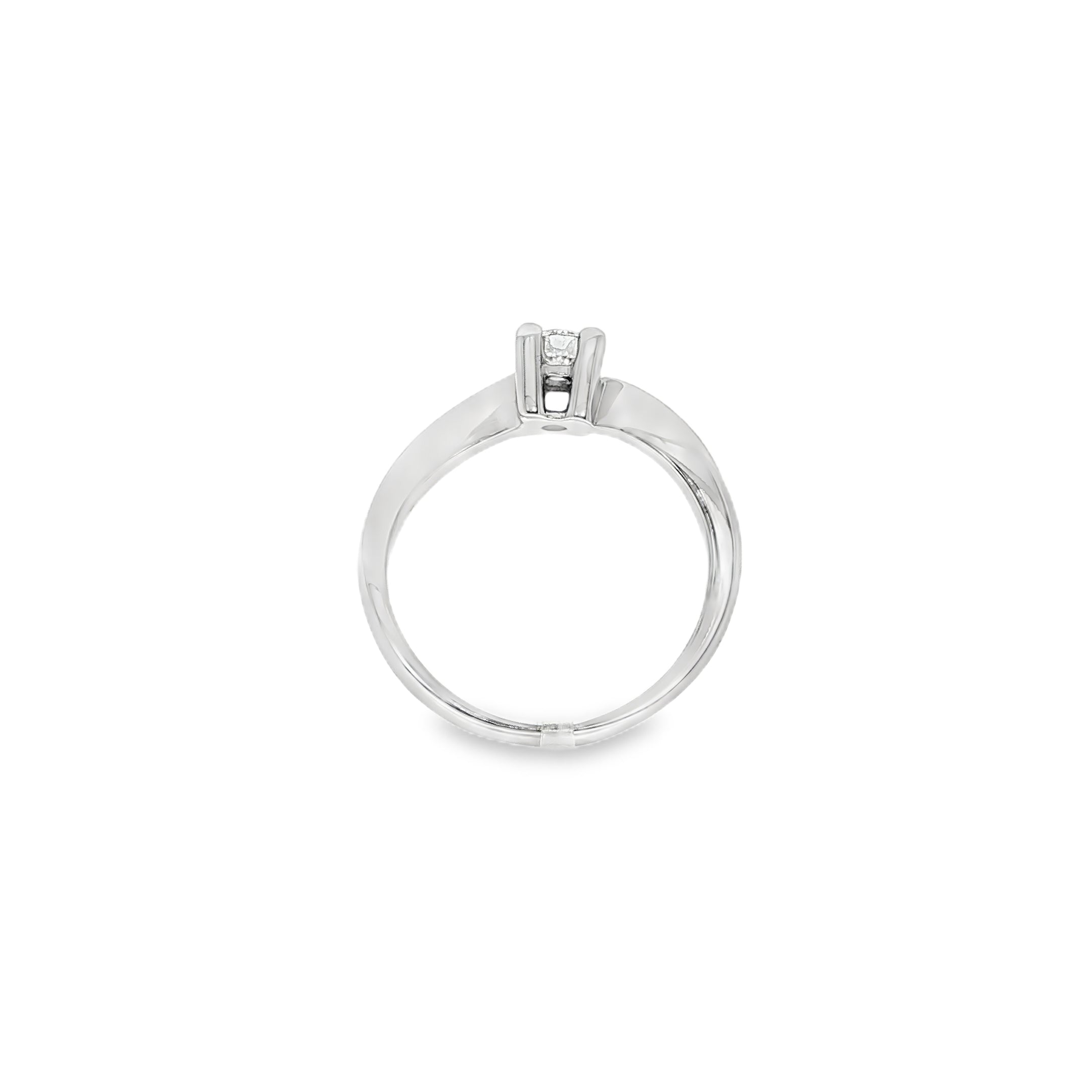 SORTIJA ORO BLANCO CON DIAMANTES