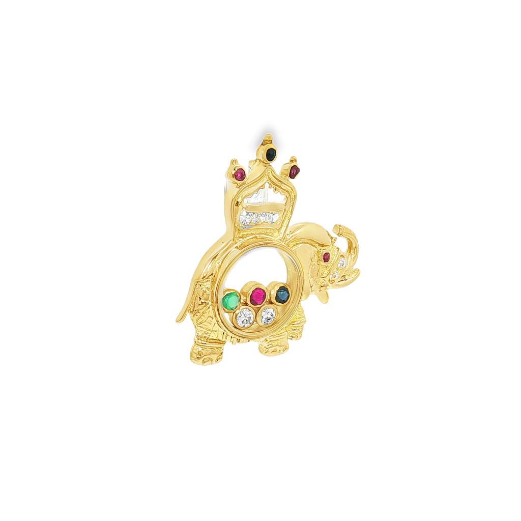 COLGANTE ELEFANTE CON CIRCONITAS