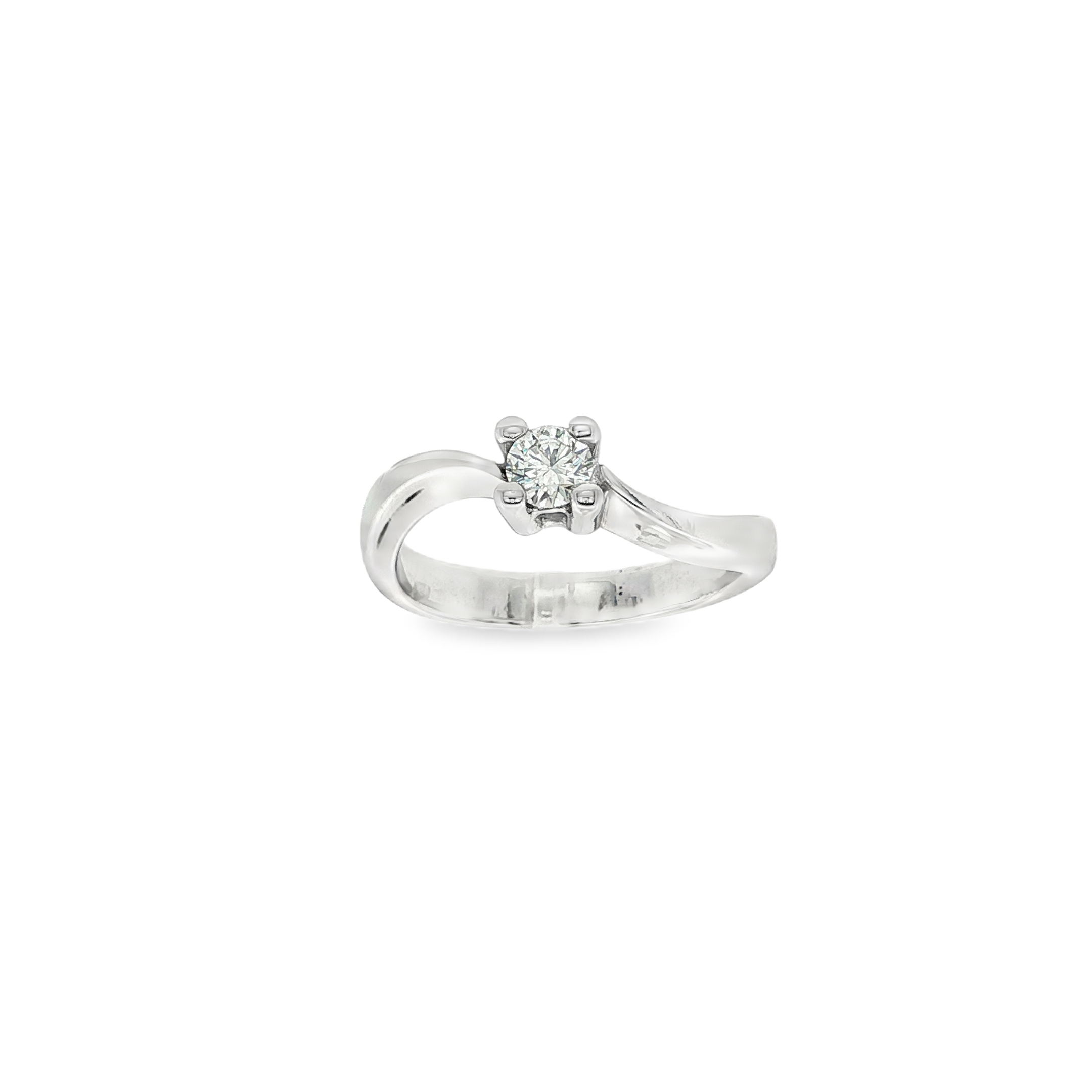 SORTIJA ORO BLANCO CON DIAMANTES
