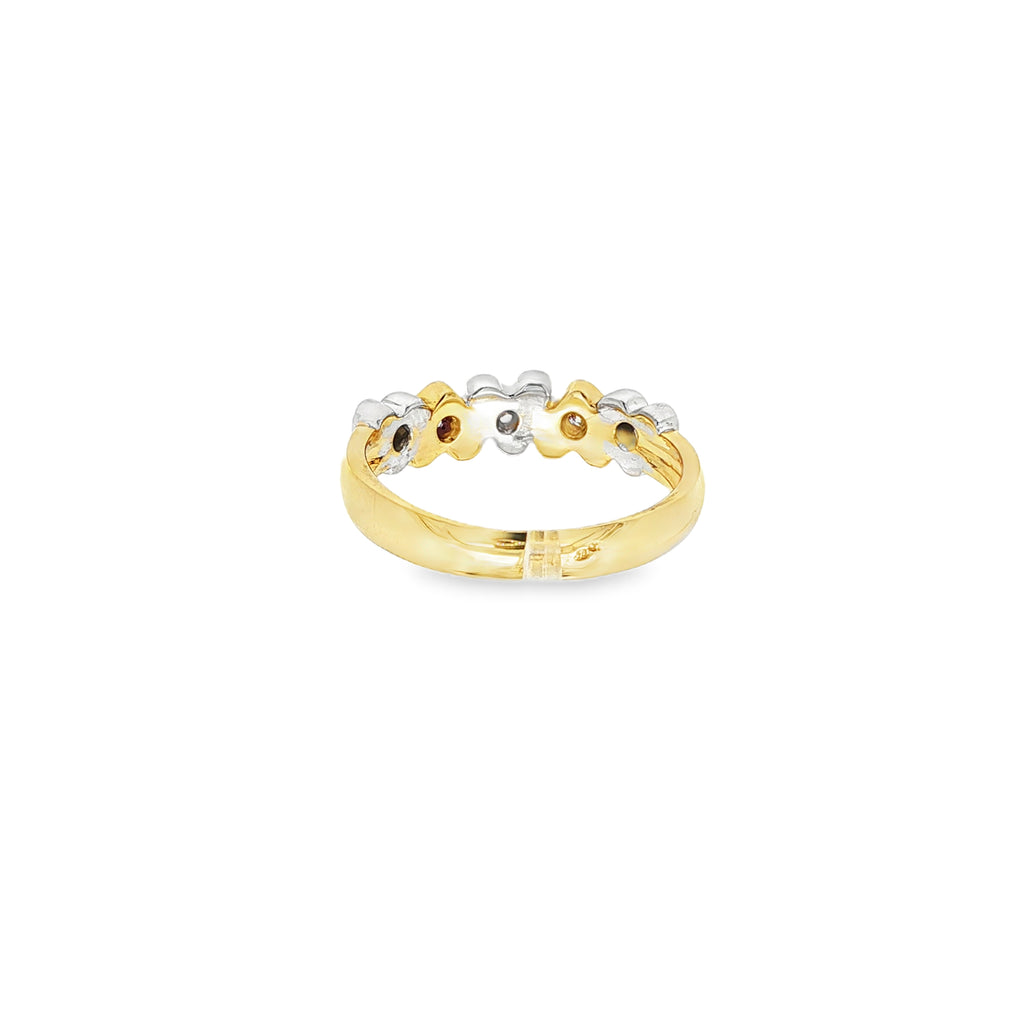ANILLOS CORAZONES CON DIAMANTES