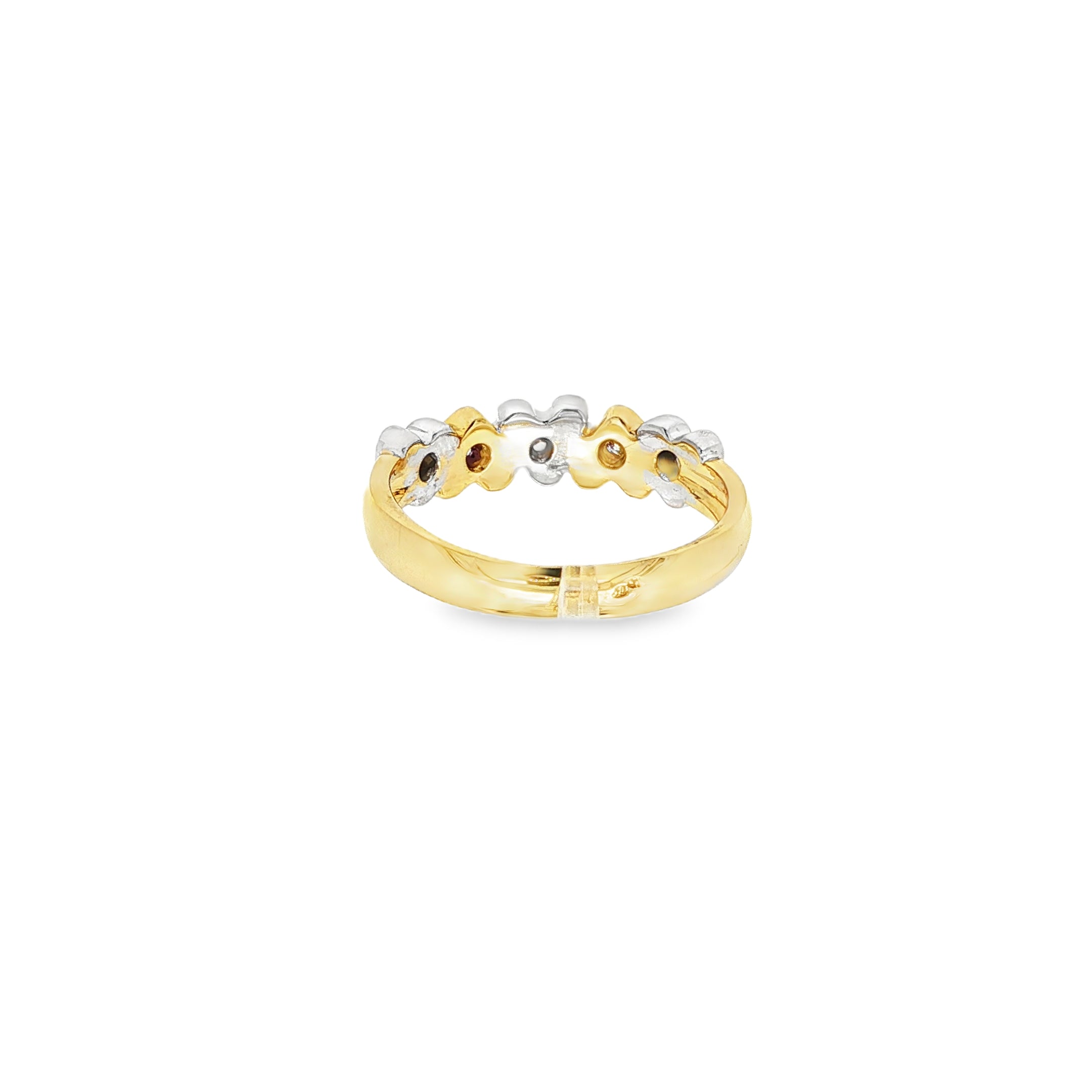 ANILLOS CORAZONES CON DIAMANTES