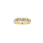 ANILLOS CORAZONES CON DIAMANTES
