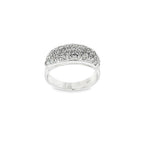 ANILLO DE ORO BLANCO CON DIAMANTES