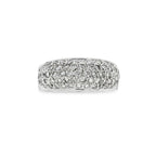 ANILLO DE ORO BLANCO CON DIAMANTES