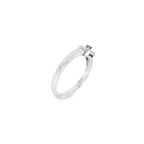 SORTIJA DE ORO BLANCO CON DIAMANTES