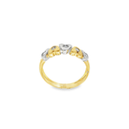 ANILLOS CORAZONES CON DIAMANTES