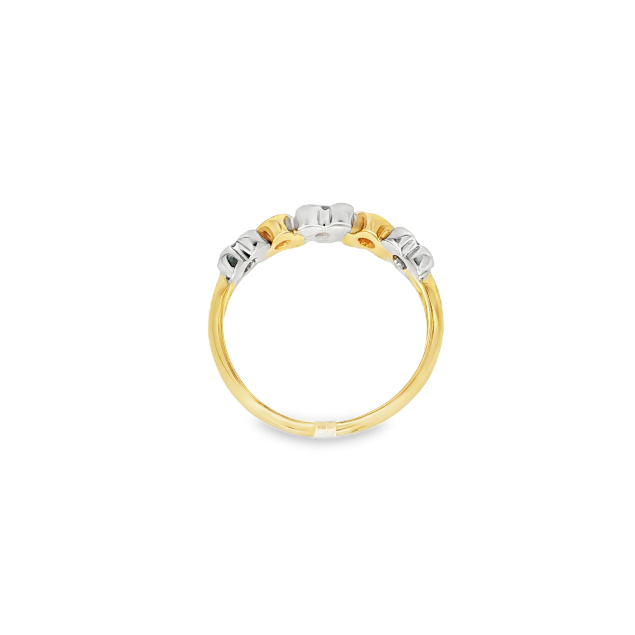 ANILLOS CORAZONES CON DIAMANTES