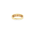 ANILLO CON DIAMANTES Y RUBIES