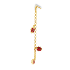 PULSERA ROLO CON COLGANTES DE MARIQUITAS