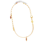 PULSERA ROLO CON COLGANTES DE MARIQUITAS