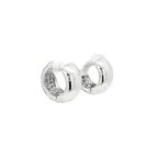 PENDIENTES ARO DE ORO BLANCO CON DIAMANTES