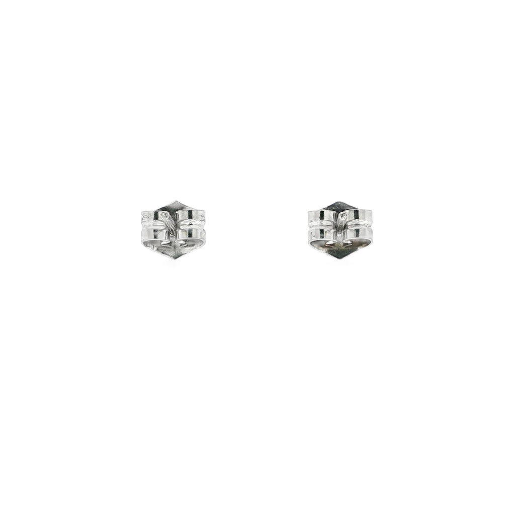 PENDIENTES ORO BLANCO CON BRILLANTE