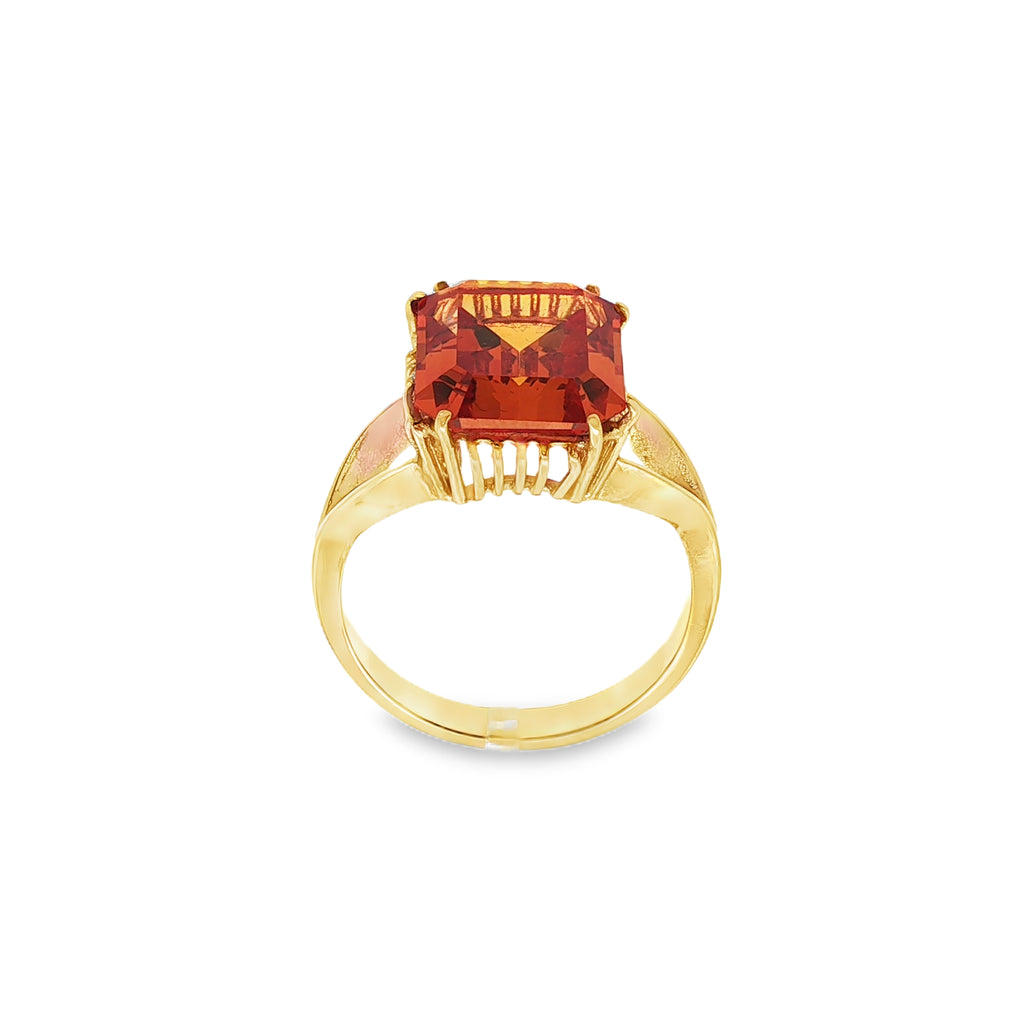 ANILLO CON PIEDRA AMBAR