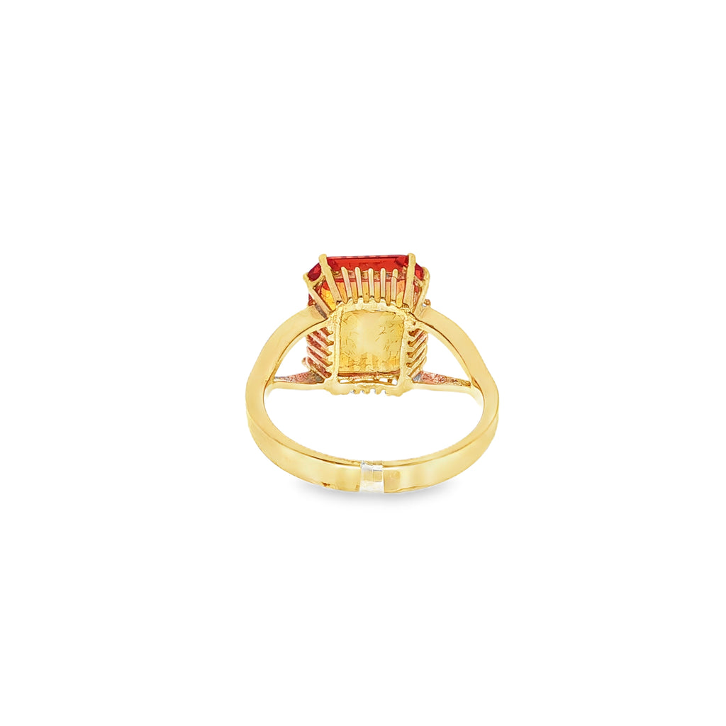 ANILLO CON PIEDRA AMBAR