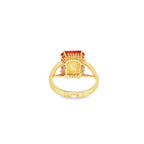 ANILLO CON PIEDRA AMBAR