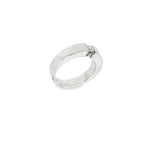 ANILLO ORO BLANCO CON DIAMANTE 0.14qt