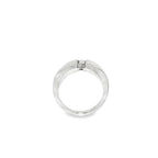 ANILLO ORO BLANCO CON DIAMANTE 0.14qt