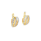PENDIENTES BICOLOR