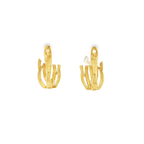 PENDIENTES BICOLOR