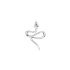 DIJE SERPIENTE EN ORO BLANCO