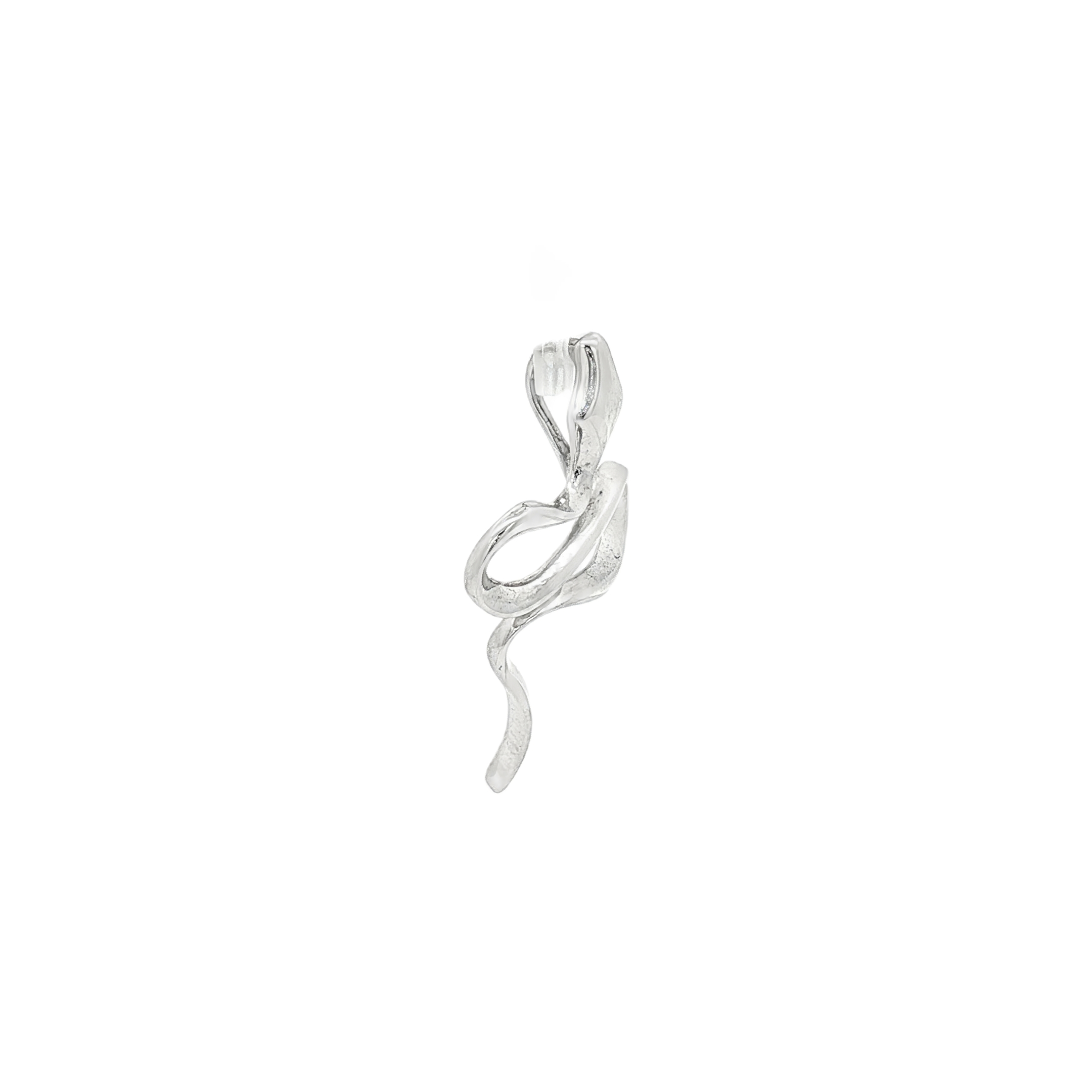 DIJE SERPIENTE EN ORO BLANCO