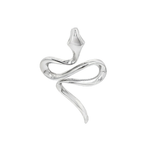 DIJE SERPIENTE EN ORO BLANCO