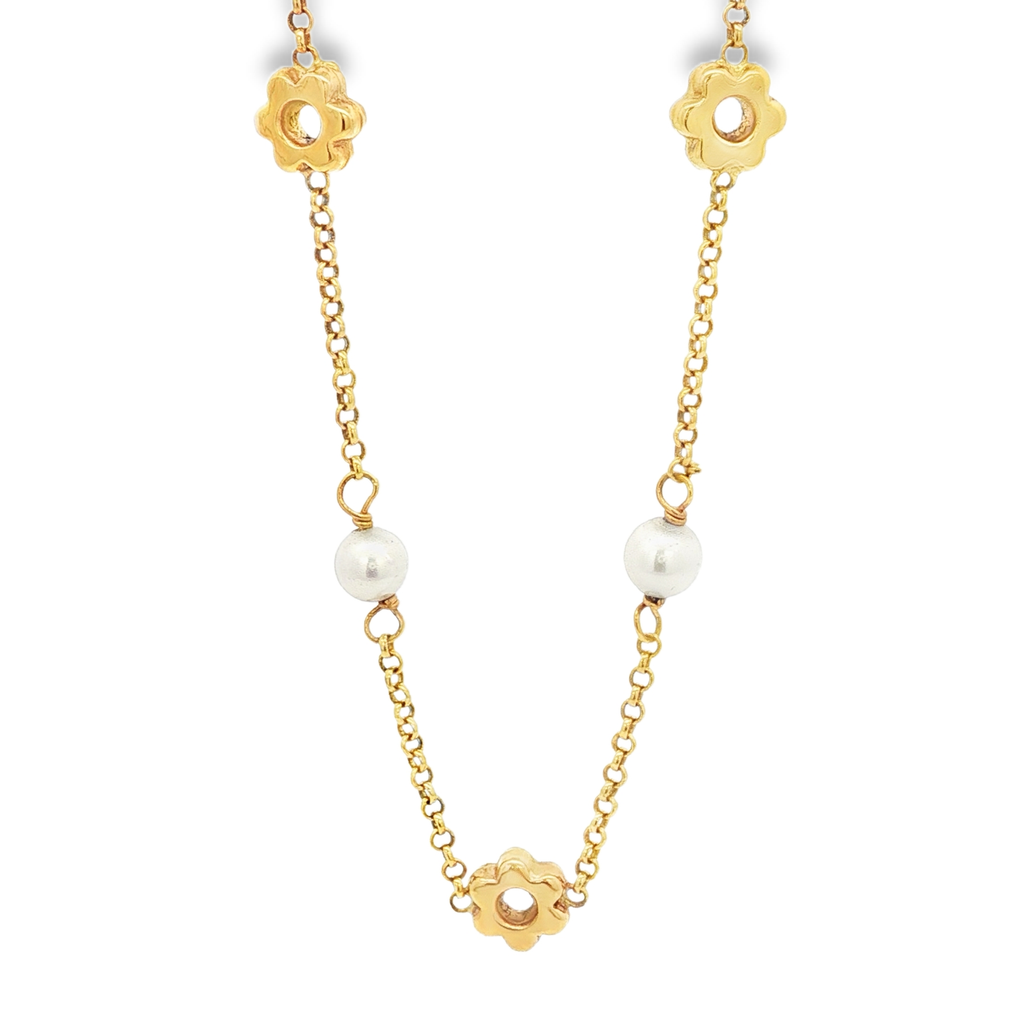 PULSERA DOS PERLAS