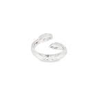 SORTIJA "TU Y YO" ORO BLANCO CON MARQUISES