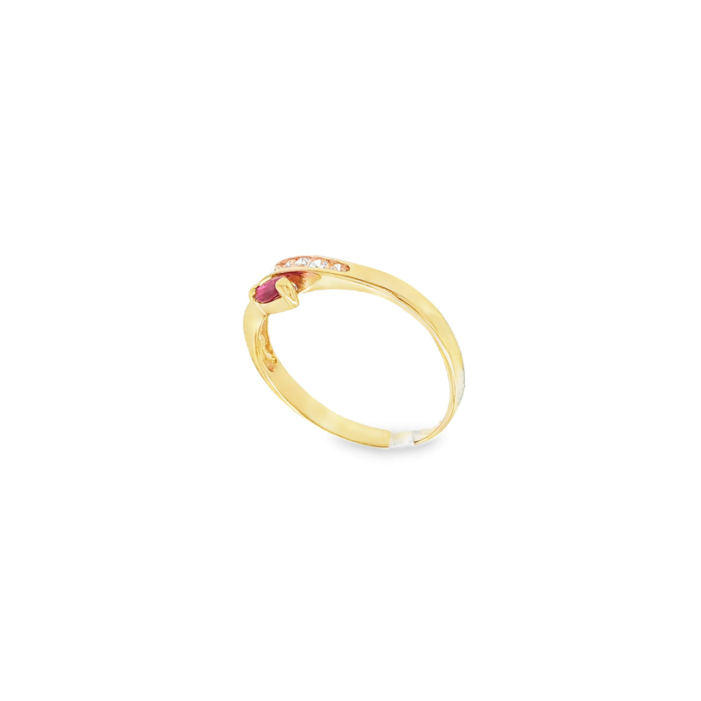 ANILLO PIEDRA ROSA