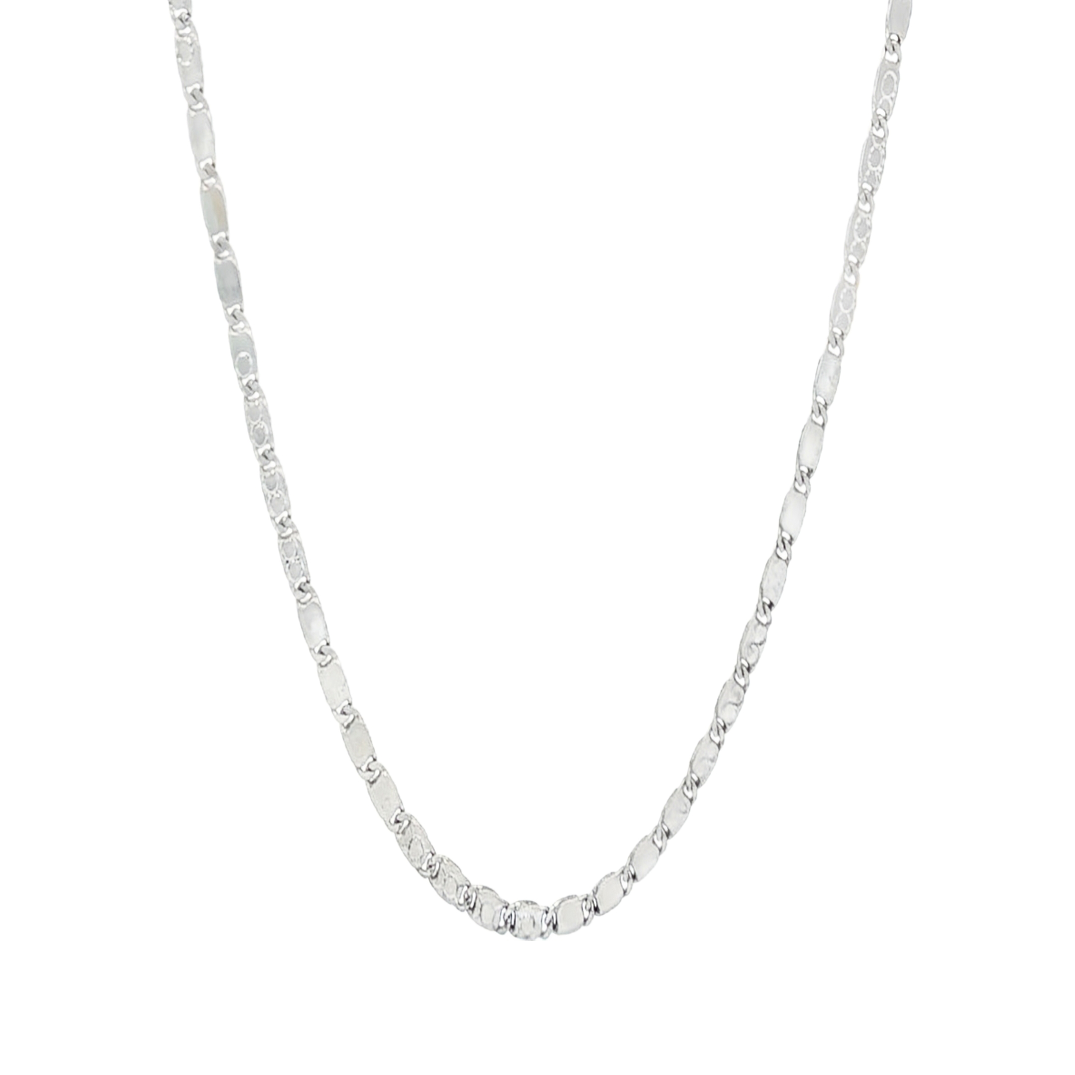 CADENA DE ORO BLANCO
