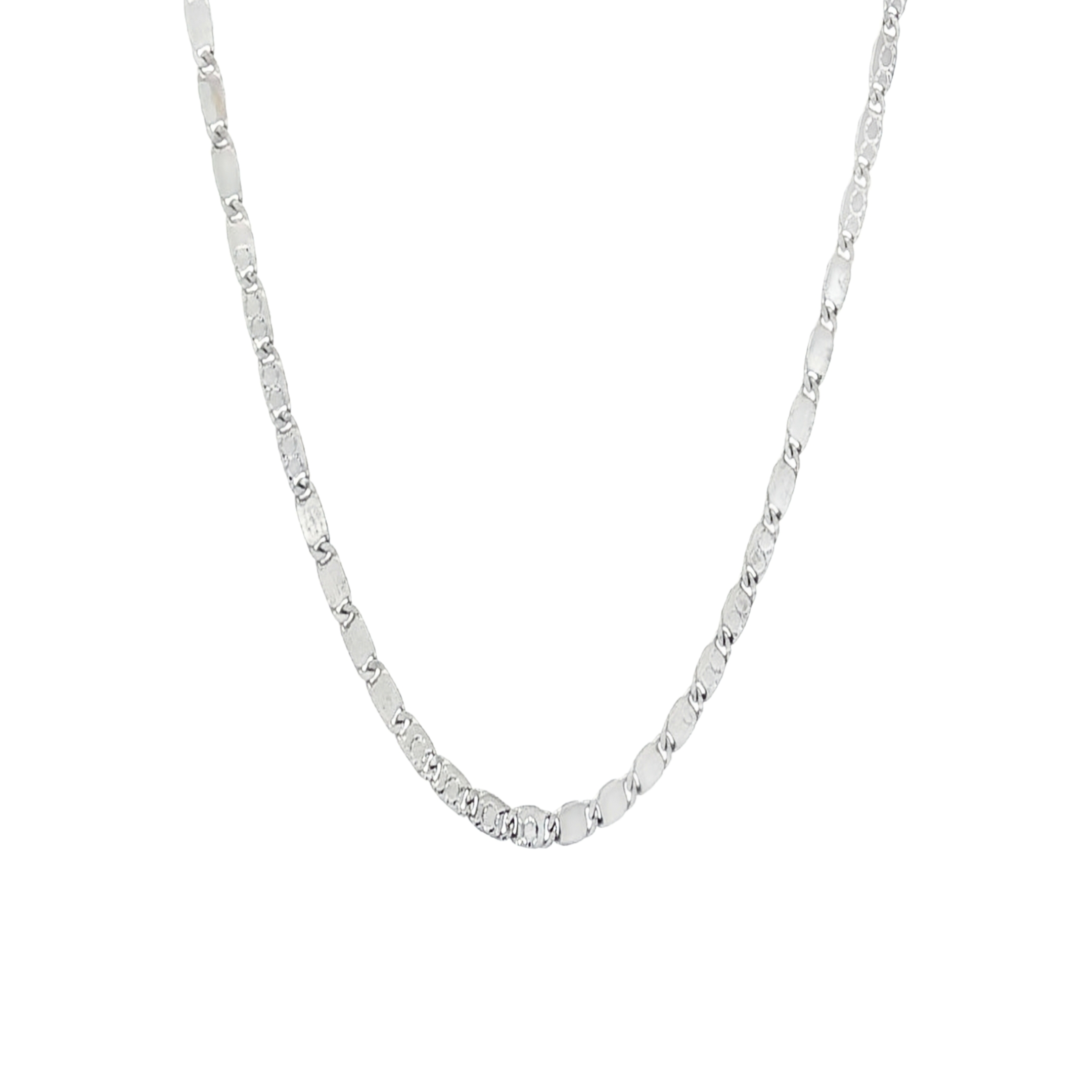 CADENA DE ORO BLANCO