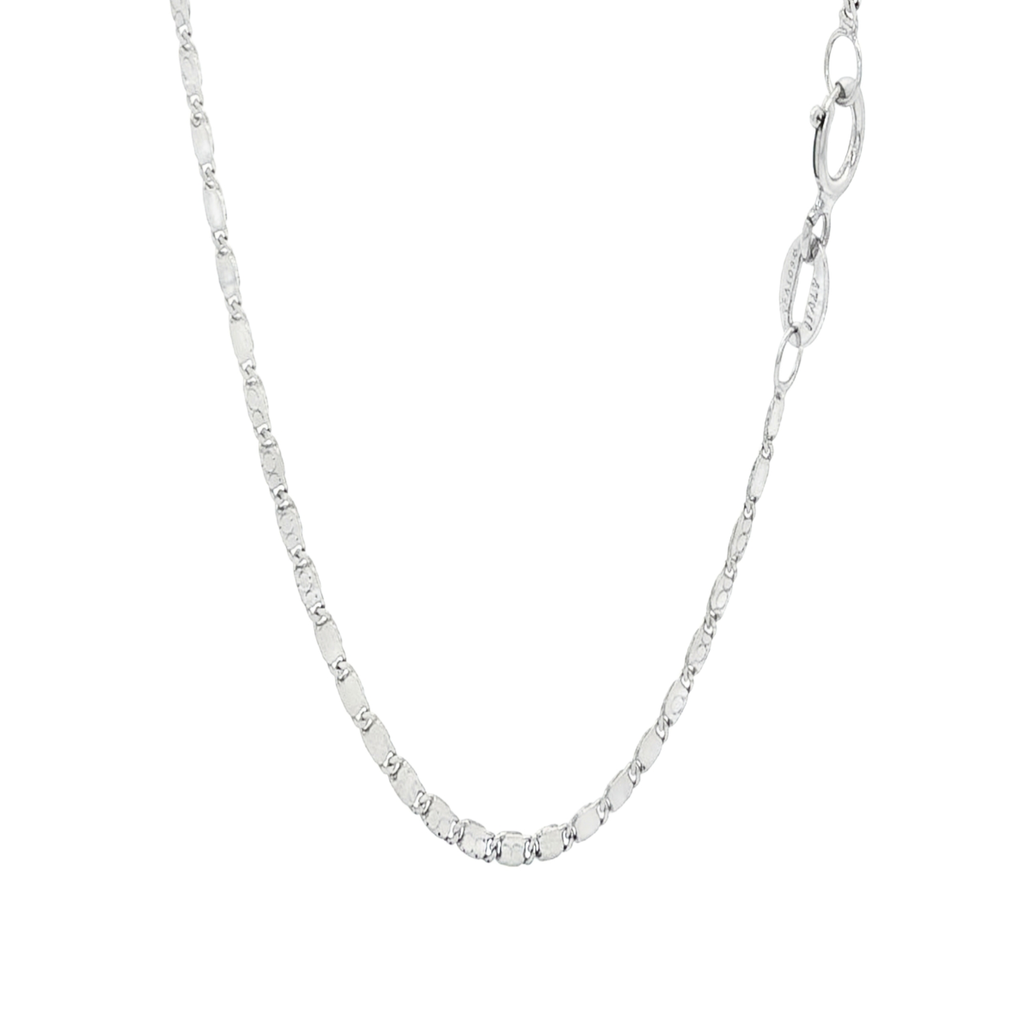 CADENA DE ORO BLANCO