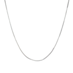 CADENA COLA DE RATON ORO BLANCO