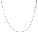 CADENA COLA DE RATON ORO BLANCO