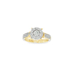 SORTIJA FLOR CON DIAMANTES
