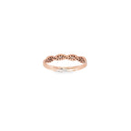 ANILLO ORO ROSA CON CIRCONITAS