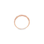 ANILLO ORO ROSA CON CIRCONITAS