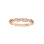 ANILLO ORO ROSA CON CIRCONITAS