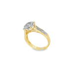 SORTIJA FLOR CON DIAMANTES