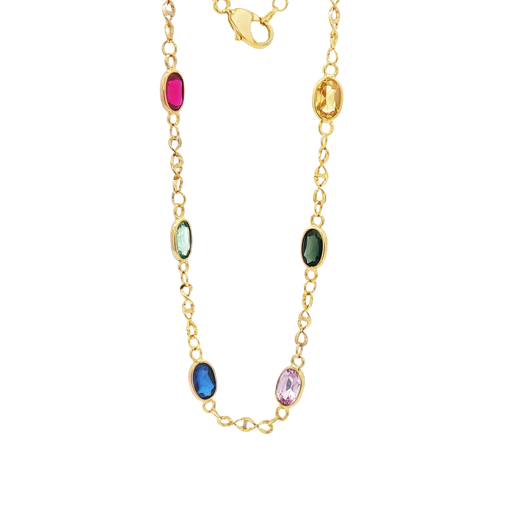 PULSERA PIEDRAS DE COLORES