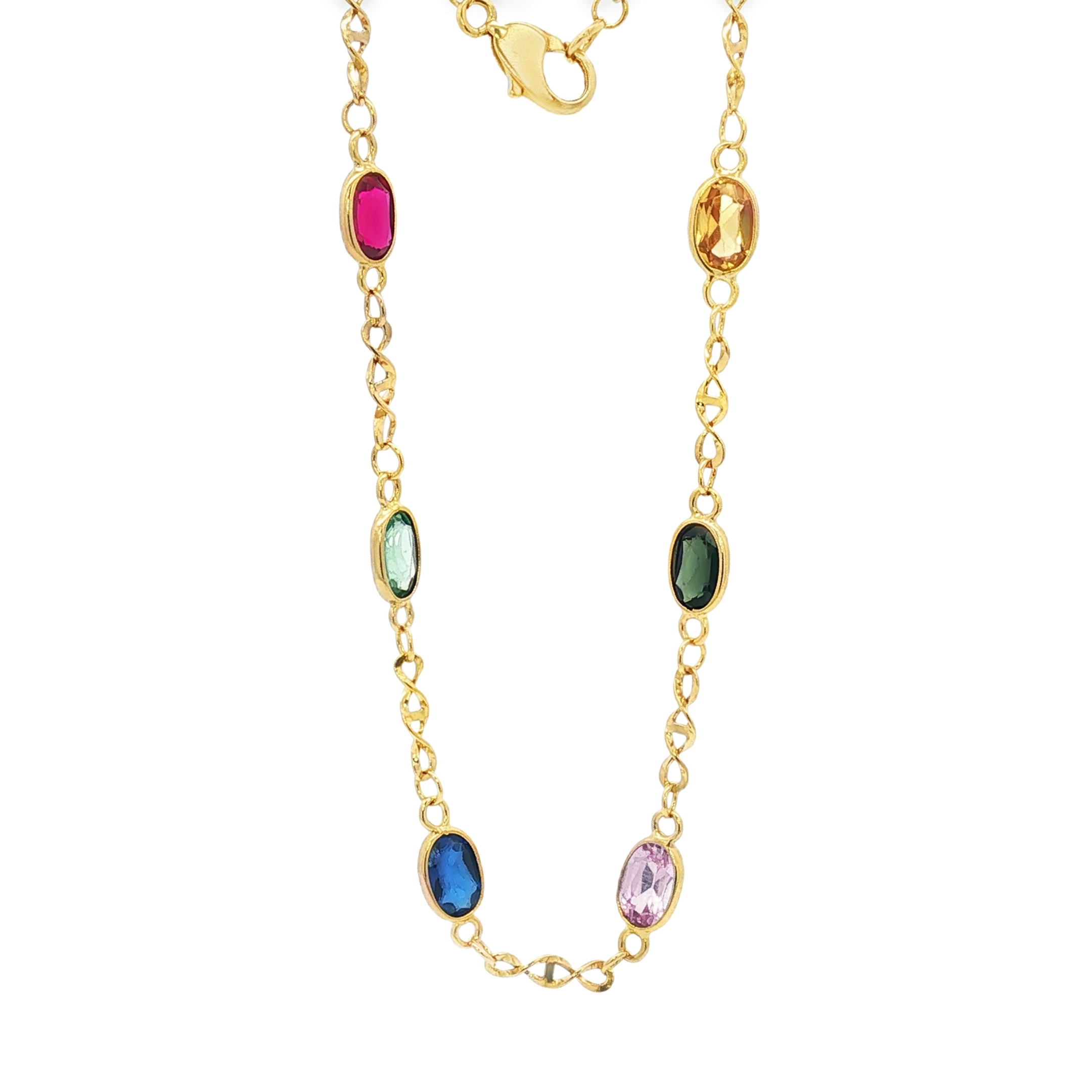 PULSERA PIEDRAS DE COLORES