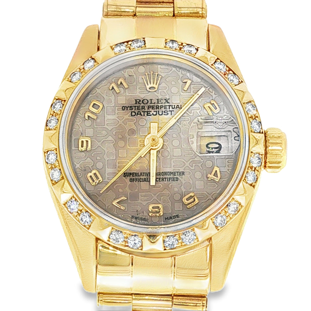 RELOJ ROLEX DATEJUST LADY 26mm ORO 18K
