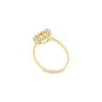 ANILLO GOTA CON CIRCONITAS