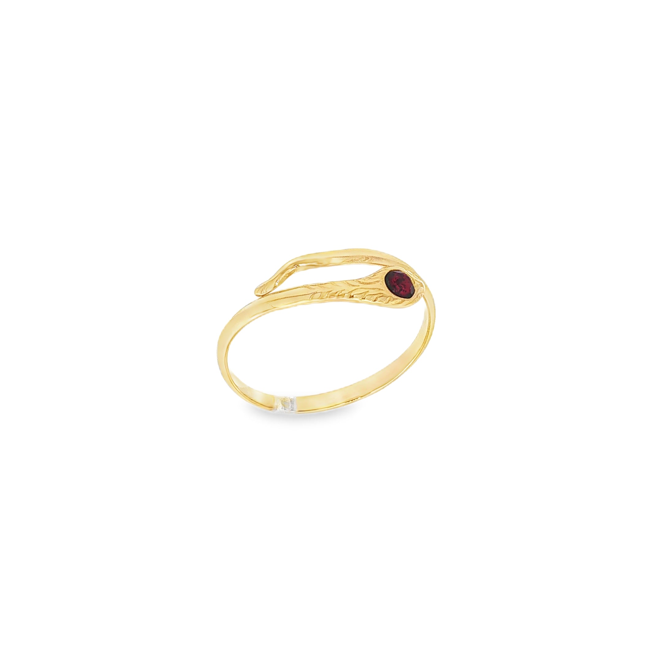 ANILLO SERPIENTE CON CIRCONITA
