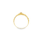ANILLO CON ZAFIRO Y CIRCONITAS